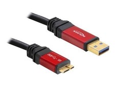 Delock Premium USB-USB Cable Type A m Micro-USB B Digital/Data Cable 3m 82762 picture