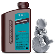 SUNLU 3D Printer Resin, 1Kg Fast Curing Standard 3D Resin for LCD DLP SLA Resin picture