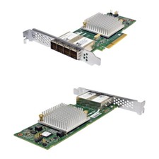 Dell Microsemi 4-Port 12G MiniSAS HD PCIe x8 Host Bus Adapter ASA-80165H 0HHJD7 picture