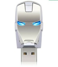 Iron Man Starboost Armor USB Flash Drive Stick Silver Flash Drive Stick Mark Tony Stark  picture