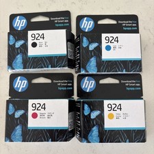 Genuine HP924 C/M/Y/K Ink Set Combo Value 4 Pack Bundle OfficeJet Pro *Exp 2027* picture