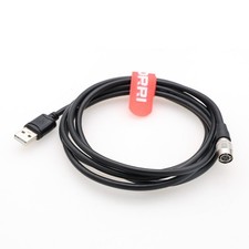 DRRI Itron Radio Mobile Collector 4pin Hirose Female to Computer USB-A Data Cabl picture