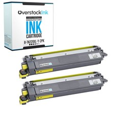 2-Pack Compatible OSI TN-229XL Yellow Toner fits Brother MFC-L3780CDW L8395CDW picture
