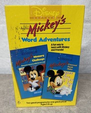Disney Mickey's Word Adventures PC 5.25