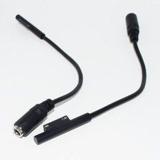 50pcs DC Power Charger Cable For Apple Macbook PRO Male To 5.5x2.1mm Female 16cm picture