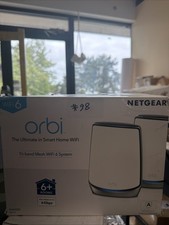 NETGEAR RBK852 6000 Mbps 4 Port Tri-band Mesh WiFi System (RBK852100NAS) picture