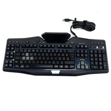 Logitech G19s Gaming Keyboard QWERTY USB Backlit Display Black 820-005681 picture