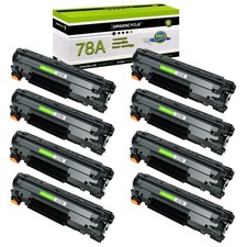 GREENCYCLE 8PK 78A CE278A Toner For HP LaserJet Pro M1536DNF MFP P1560 P1606DN picture