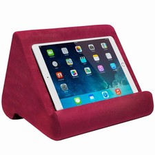 Pillow Pad Burgundy Deluxe Tablet Holder picture