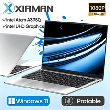 14.1 Inch HD Display Laptop Computer Windows 11 Pro Intel Atom A3950 Lightweight picture