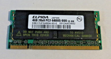4GB DDR2 800MHz PC2-6400S Laptop RAM Elpida EBE41UF8ABDA-8G-E HP 511871-001 picture