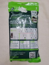 Greenlite TV+PC Energy-Saving Advanced Power Strip Surge Protector (7 Outlets) picture