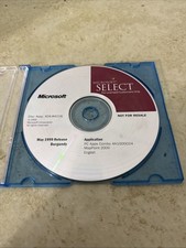 Vintage Microsoft SELECT CD-ROM - May 1999 Release Burgundy picture