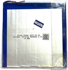 PRO ELECTRO Tablet Battery 3372132 3.7V 4000mAh 100x100mm picture
