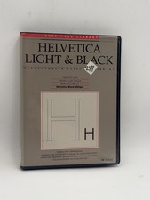 Helvetica Light & Black Adobe Library Vintage Software for Macintosh  picture
