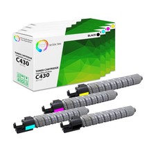 4Pk TCT Premium C430 BCMY for Ricoh Aficio SP C430 C431 Compatible Toner picture