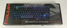 LVLUP Pro Gaming Keyboard with LED Keys New in Box picture
