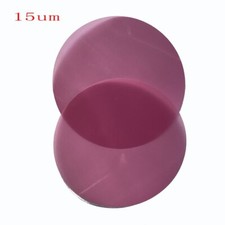 20pcs 15um 127mm Abrasive Discs Paper Lapping Optica Fiber  Cable Polishing Film picture