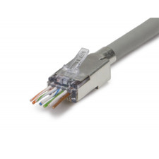 Platinum Tools 202051J External Ground ezEX®44 Shielded CAT6 Connector picture