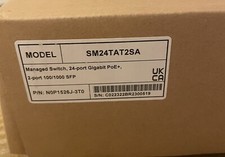 Lantronix Sm24tat2sa Network Switch-Open Box picture