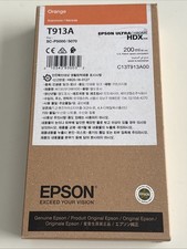 Genuine Epson Orange Ink Cartridge T913A For SC-P5000/5070 - NEW Factory Sealed picture