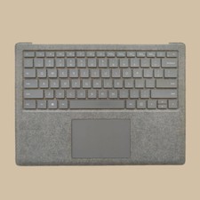 For Microsoft Surface Laptop 1st 2nd 1769 Palmrest Keyboard Touchpad Gray US picture