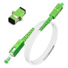5 Meters SC/APC to SC/APC Fiber Optic Internet Cable, Armored Single Mode Pat... picture