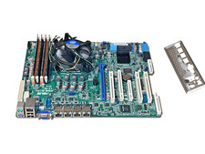ASUS P8B-E/4L Server Board with Xeon E3-1270 V2 and 32GB Ram + I/O Bezel picture