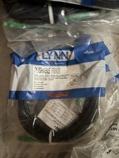 LYNN Pushable Fiber Optical Network Cable SC/APC-SC/APC Simplex 50 ft Black picture