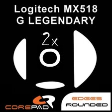 Corepad Skatez Logitech MX518 G LEGENDARY Replacement Mouse Feet Hyperglides picture