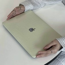 Avocado Green Crocodile PU Leather Shell Case Cover For MacBook Pro MacBook Air picture