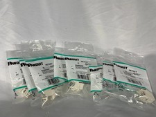 Panduit NK688MIW NetKey Cat6 UTP RJ45 Keystone Punchdown Jack, white （Lot of 10） picture