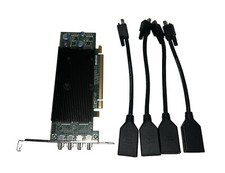 Matrox M9148 (M9148E1024LAF) 1GB DDR2 SDRAM PCI Express x16 Graphics adapter picture