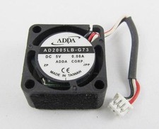 ADDA Dual Ball Bearing MINI DC Cooling Fan AD2005LB-G73 5V 0.08A 20x20x10mm C600 picture
