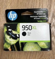 HP 950XL High Yield Black Ink Cartridge Printers Sealed New In Box Exp. 2025 picture
