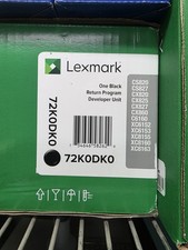 Lexmark 72K0DK0 Black Laser Developer Unit for CS820 CS827 CX820 CX825 picture