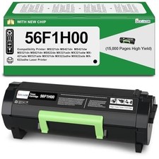 Compatible 56F1H00 Black High Yield Toner for Lexmark MS421 MS521 MX421 15,000 picture