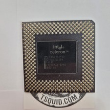 Intel Celeron Processor FV524RX433 SL3BA 433MHz 128K 66MHz Socket 370 CPU picture