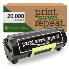 Print.Save.Repeat. Lexmark 501U Toner Cartridge MS510 MS510dn MS610 MS610dn picture