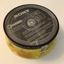 New SONY DVD-R 4.7GB 1x-16x 120-min Recordable Discs 25-Spindle-Pack   picture