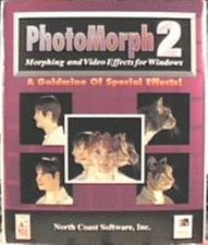 PhotoMorph 2 Video Special Effects PC CD merge images into movie clip edit tools picture