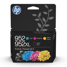 HP N9K28AN#RFD 952 CMY and 952XL Black Ink Cartridge Pack, High Yield, Original picture