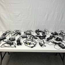Lot Of 20+ Laptop Charging Cables Multi Styles + Plugin Types Dell HP Lenovo + picture