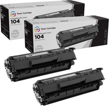 2-pack LD Products Compatible Toner Cartridge Replacements for Canon 104 picture