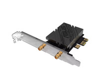 ASUS PCE-BE92BT WiFi 7 PCI-E Adapter with 2 external antennas, TAA Compliant picture
