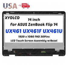 90NB0GD0-R20010 for ASUS ZenBook Flip 14 UX461 LCD Touch Screen Display Assembly picture