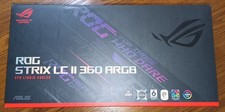 ASUS ROG Strix LC II 360 ARGB AIO Liquid CPU Cooler Black NEW NEVER INSTALLED picture