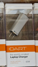 Dart Universal USB Laptop Charger World's Smallest Power Supply Adapter 65w NEW picture
