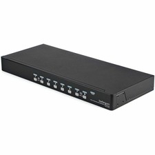 StarTech 8 Port 1U Rackmount USB KVM Switch Kit with OSD and Cable picture