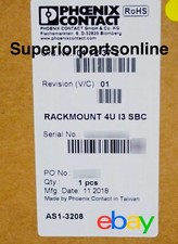 *BRAND NEW* PHOENIX CONTACT 4U~13-SBC RACKMOUNT 2400064 “13 SLOTS” PLC RACK picture